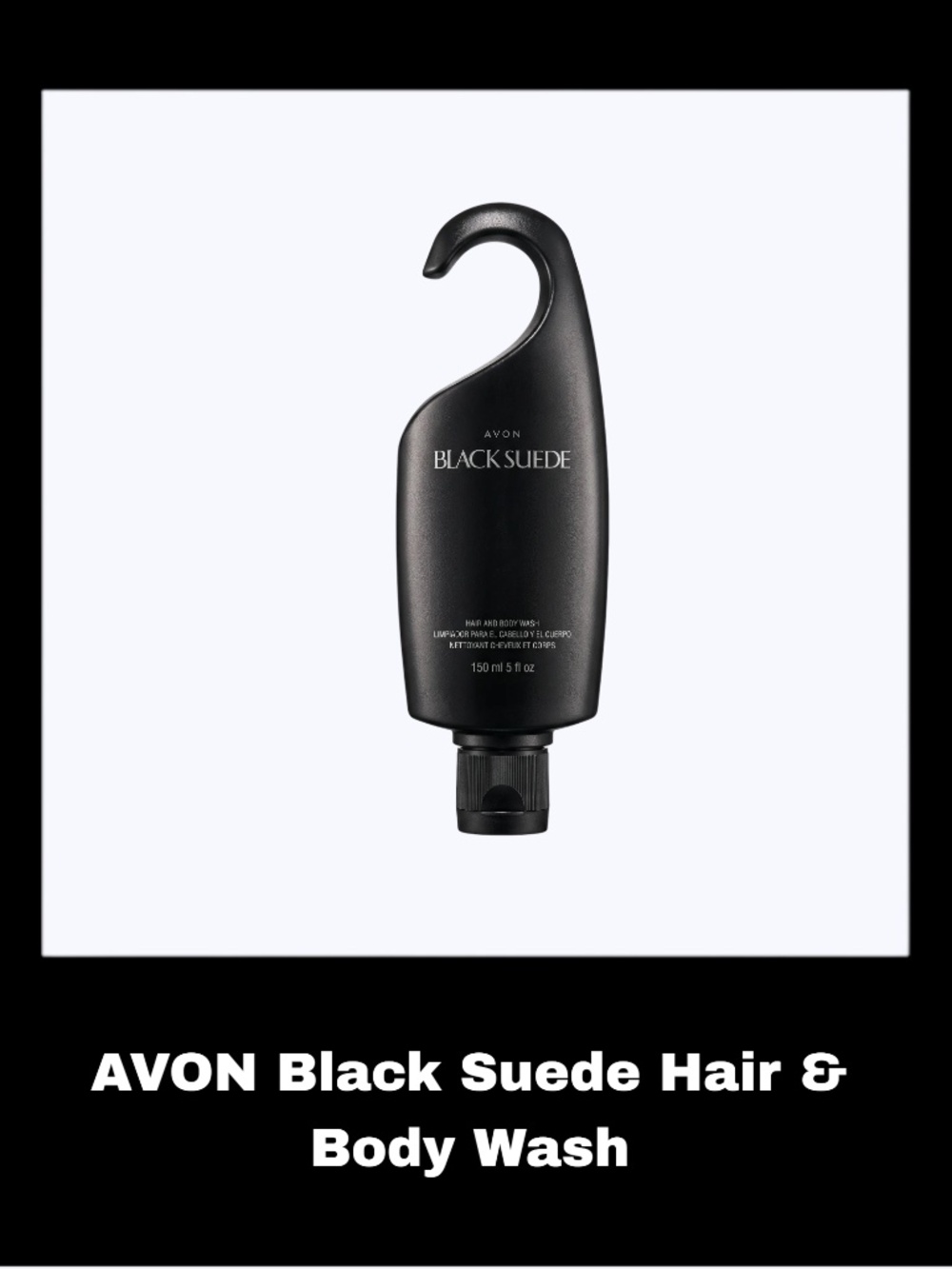 AVON Black Suede Hair & Body Wash